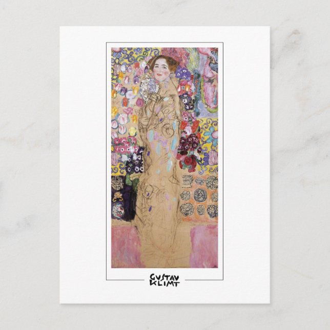 Gustav Klimt #285 - Postales Bellas Artes (Anverso)