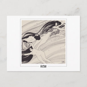 Gustav Klimt #341 - Tarjeta postal de arte fino