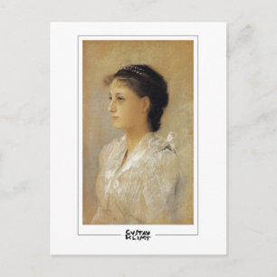 Gustav Klimt #345 - Tarjeta postal de arte fino