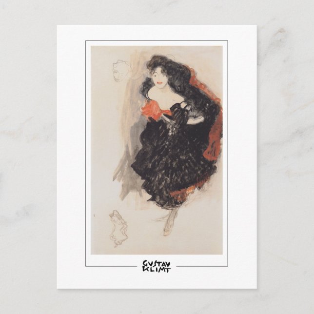 Gustav Klimt #369 - Postales Bellas Artes (Anverso)