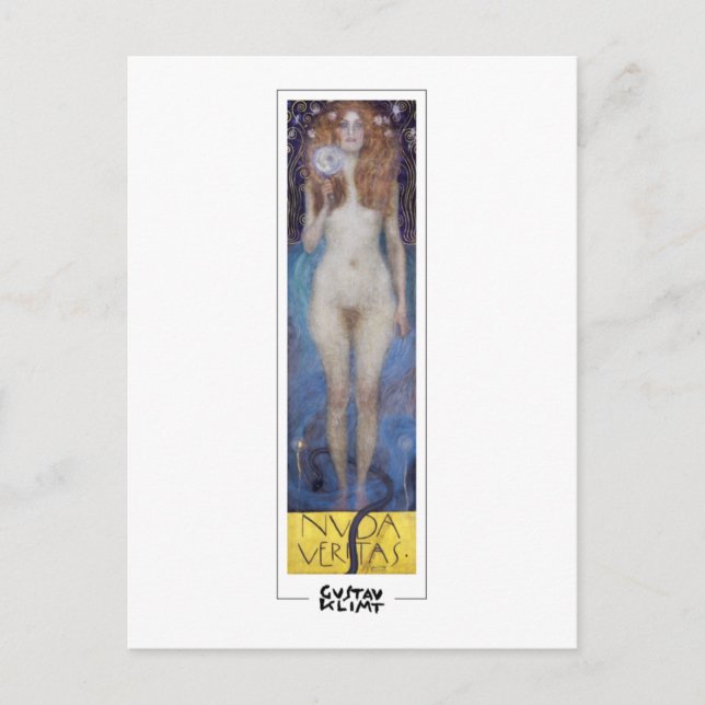 Gustav Klimt #371 - Postales Bellas Artes (Anverso)