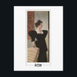 Gustav Klimt #372 - Postales Bellas Artes<br><div class="desc">Gustav Klimt - Retrato De Marie Breunig 1894. Postal de arte y firma #372 de The Zedign House. Para más imágenes y diseños de Gustav Klimt - Pinturas y dibujos,  visite https://books.zedign.com/zas/166.html</div>