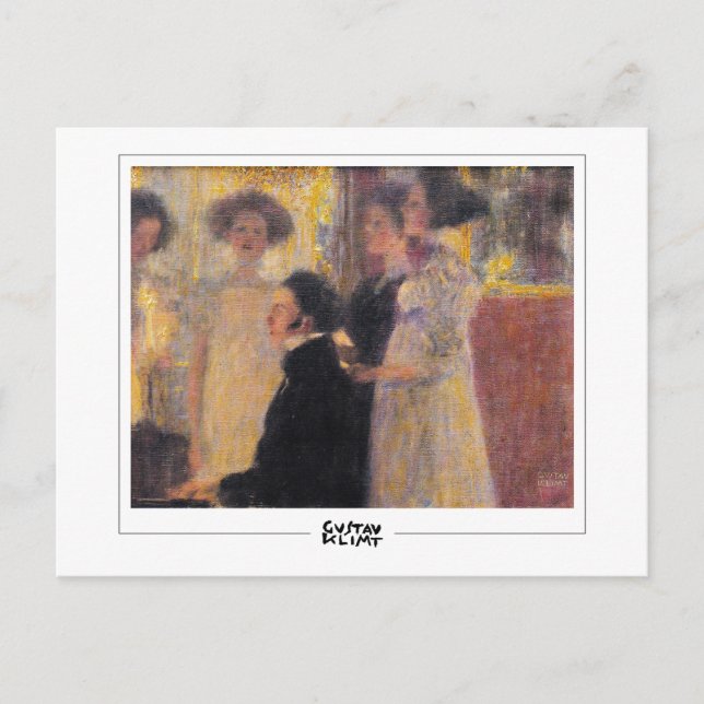 Gustav Klimt #391 - Postales Bellas Artes (Anverso)