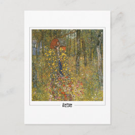 Gustav Klimt #411 - Tarjeta postal de arte fino