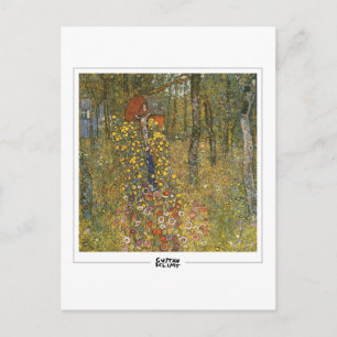 Gustav Klimt #411 - Tarjeta postal de arte fino