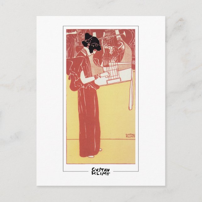 Gustav Klimt #48 - Postales Bellas Artes (Anverso)