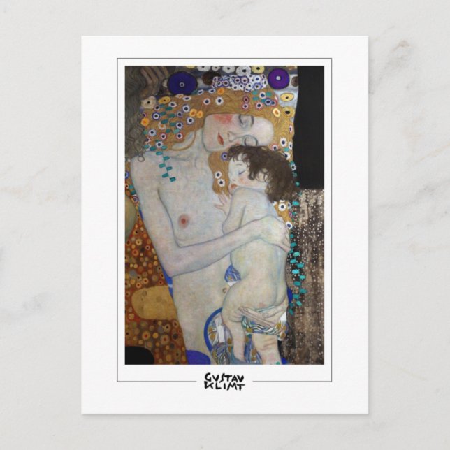 Gustav Klimt #495 - Postales Bellas Artes (Anverso)