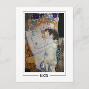 Gustav Klimt #495 - Tarjeta postal de arte fino