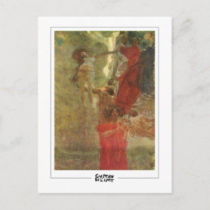 Gustav Klimt #562 - Tarjeta postal de arte fino