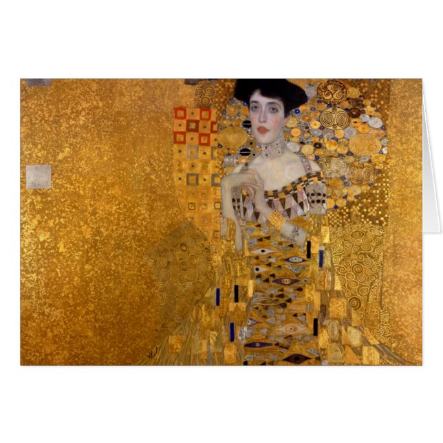 Gustav Klimt - Adele Bloch-Bauer I. (Anverso (Horizontal))