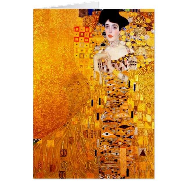Gustav Klimt Adele Bloch-Bauer Vintage Art Nouveau (Frente)