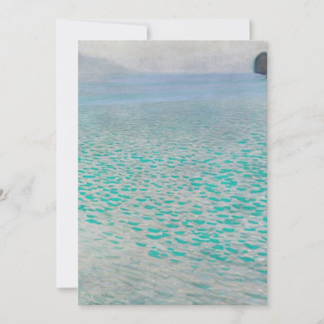 Gustav Klimt - Attersee (Anverso)