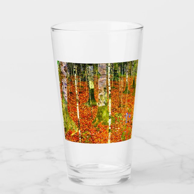 Gustav Klimt Birch Trees (Anverso)