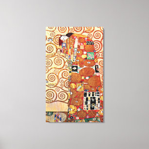 Gustav Klimt - El Abrazo - Pintura de Arte Fino