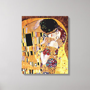 Gustav Klimt - El Beso - Arte Nouveau Antiguo