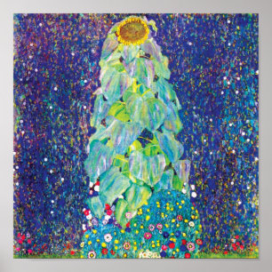 Gustav Klimt - El Girasol Pintura de Arte Fino