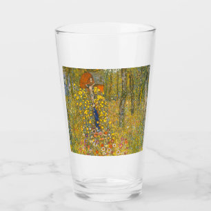 Gustav Klimt Farm Garden con Crucifix