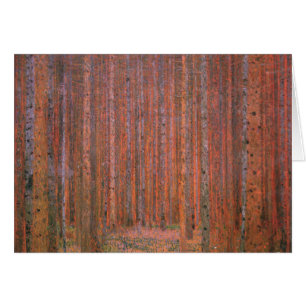 Gustav Klimt Fir Forest Tannenwald