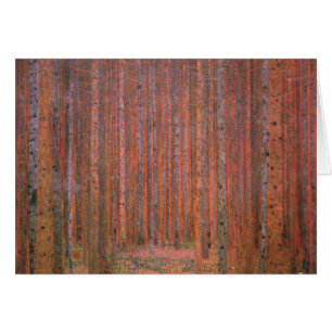 Gustav Klimt Fir Forest Tannenwald