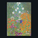 Gustav Klimt Flor Jardín Naturaleza<br><div class="desc">Un bonito cuadro del jardín,  un cuadro clásico de Gustav Klimt,  llamado Cottage Garden,  o Bauergarten,  1907,  que se encuentra cerca de un jardín de flores,  un cuadro de flores de colores.</div>