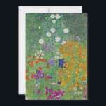 Gustav Klimt Flower Garden Vintage Art Nouveau<br><div class="desc">Pintura Bella Artes Gustav Klimt Flower Garden Vintage Art Nouveau 1907</div>