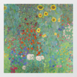 Gustav Klimt - Jardín de campo con girasoles<br><div class="desc">Jardín de campo con girasoles / Jardín de granja con girasoles - Gustav Klimt en 1905-1906</div>