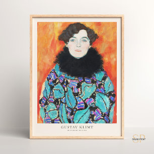 Gustav Klimt Johanna Staude Imprimir arte de pintu