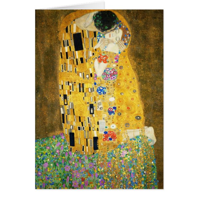 Gustav Klimt La Pintura Art Nouveau del Kiss (Frente)