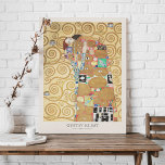Gustav Klimt Lovers Poster de exposición de arte<br><div class="desc">Gustav Klimt Lovers Exhibición de arte de abrazo Imprimir</div>