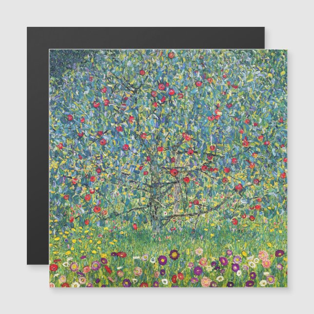 Gustav Klimt - Manzano (Anverso/Reverso)