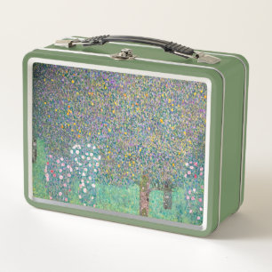 Gustav Klimt - Rosales bajo los árboles