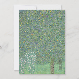 Gustav Klimt - Rosebushes bajo los árboles