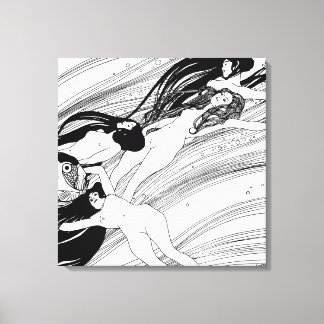 Gustav Klimt - Sangre de pez Arte japonés surreali