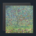 Gustav Klimt - Tarjeta magnética del árbol de manz<br><div class="desc">Apple Tree I - Gustav Klimt,  Oil on Canvas,  1907</div>