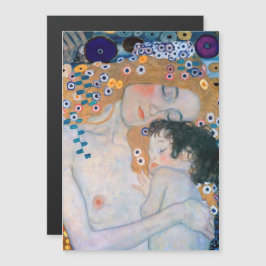 Gustav Klimt - Tarjeta magnética maternoinfantil
