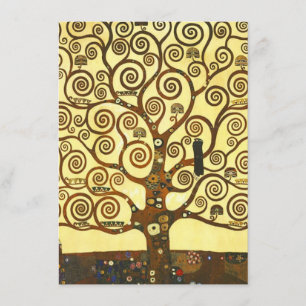 Gustav Klimt Tree of Life Invitaciones
