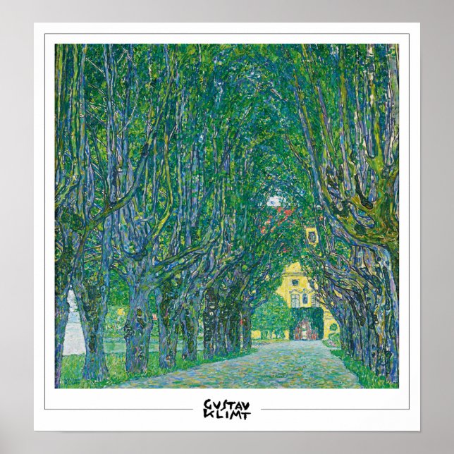 Gustav Klimt Zedign Poster de Arte #13 (Frente)
