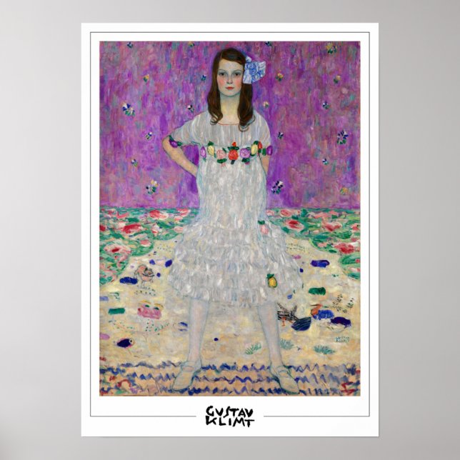 Gustav Klimt Zedign Poster de Arte #284 (Frente)