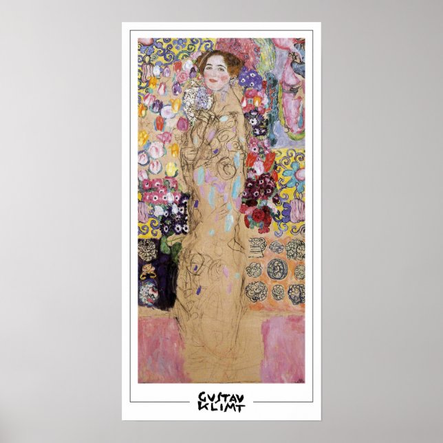 Gustav Klimt Zedign Poster de Arte #285 (Frente)