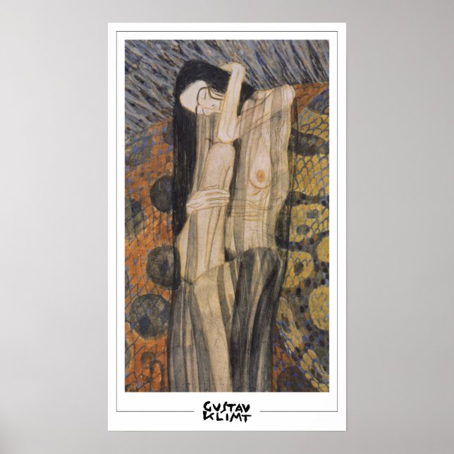 Gustav Klimt Zedign Poster de Arte #491 (Frente)