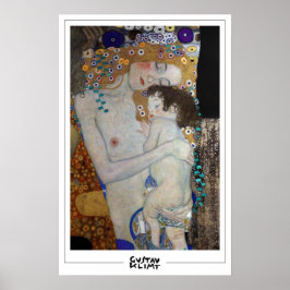 Gustav Klimt Zedign Poster de Arte #495