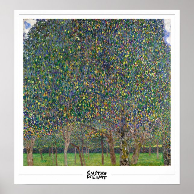 Gustav Klimt Zedign Poster de Arte #527 (Frente)