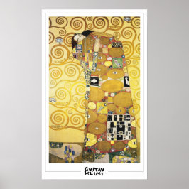 Gustav Klimt Zedign Poster de Arte #530