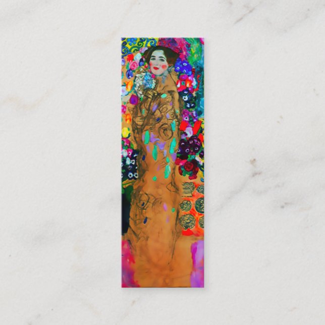 Gustav y Elizabeth ~ Tarjetas de visita (Anverso)