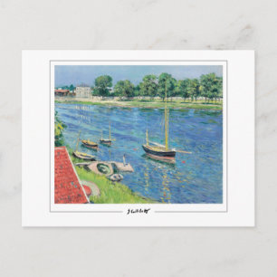 Gustave Caillebotte #113 - Tarjeta postal de arte