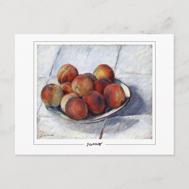 Gustave Caillebotte #125 - Postal Bella Artes (Anverso)