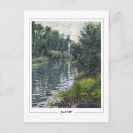 Gustave Caillebotte #138 - Postal Bella Artes