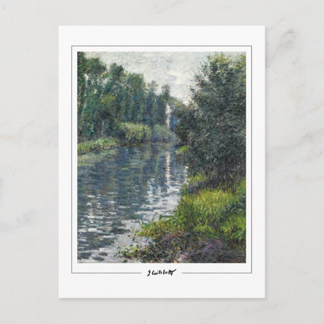 Gustave Caillebotte #138 - Postal Bella Artes (Anverso)