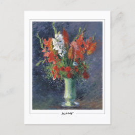 Gustave Caillebotte #154 - Postal Bella Artes