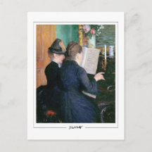 Gustave Caillebotte #207 - Tarjeta postal de arte